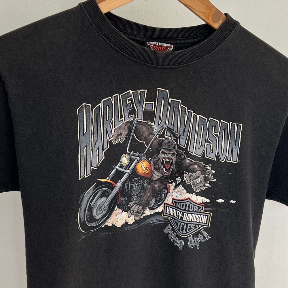 Harley Davidson Going Ape Black Tee